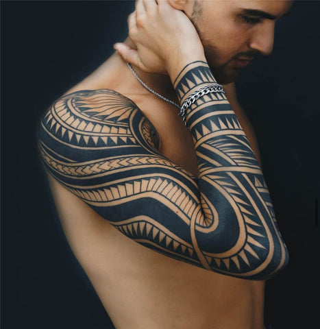 Tribal Sleeve Tattoo