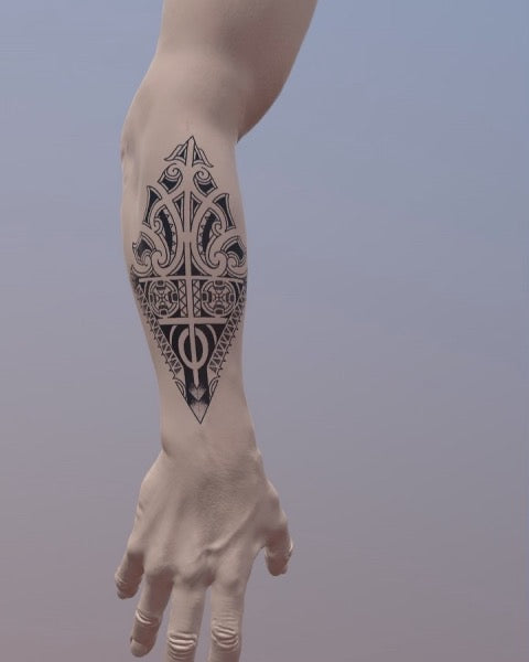 Tribal Forearm Tattoo