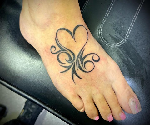 Tribal Heart Tattoo