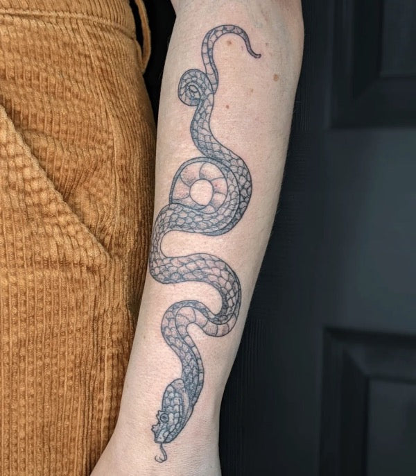 Viper Snake tattoo