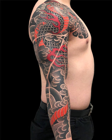 Dragon Sleeve Tattoo