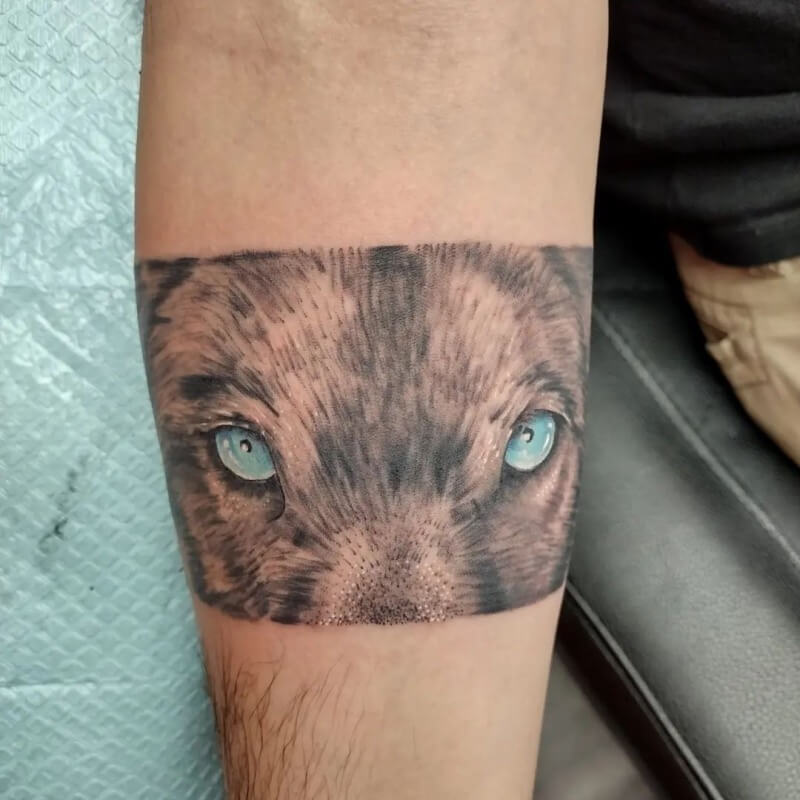 Wolf Eyes Tattoo