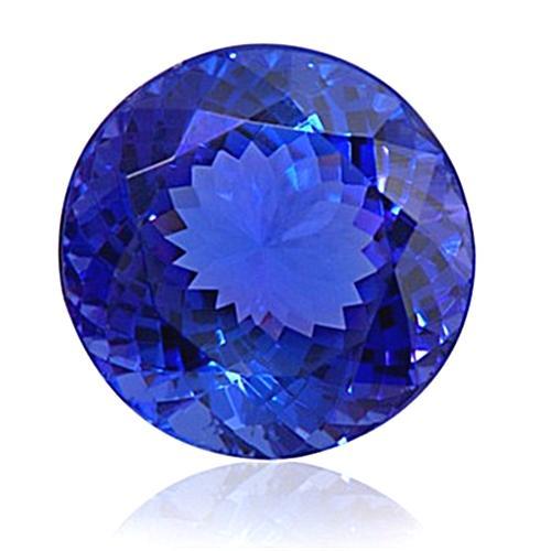 Round Cut Natural Aaa Tanzanite Loose 7 Carats Gemstone Tanzanite