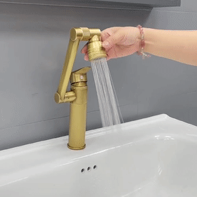 best kitchen faucets Universal Bathroom Sink Faucet 360-Degree Rotating Faucet 4 Points Interface Hot Cold Water Mixer Proof Water Tap Single Handle smart faucets