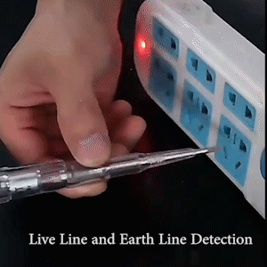 radiation survey meter Voltage Detector Electroprobe Voltage Detector Pen Circuit Tester Electric Alert Tester Volt Test Pen Plastic Handle Home Electr waist measuring tape