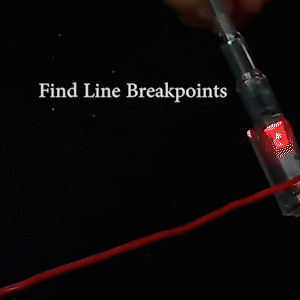 radiation survey meter Voltage Detector Electroprobe Voltage Detector Pen Circuit Tester Electric Alert Tester Volt Test Pen Plastic Handle Home Electr waist measuring tape