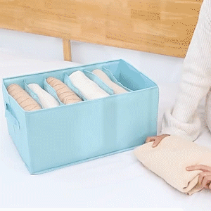 7 Grids Jeans Storage Box Closet Storage Organizers For Clothes Jeans Compartment Storage Items Bags Organizer Pants Storage tool pouch