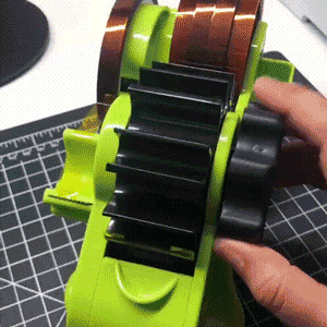 Multiple Roll Tape Dispenser Sublimation Cut Heat Resistant Thermal Tape Cutter for Transfer Tape Pen Holder Press Desk Dispense