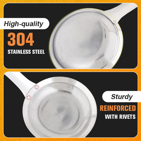 Stainless Steel Oil Colander Spoon