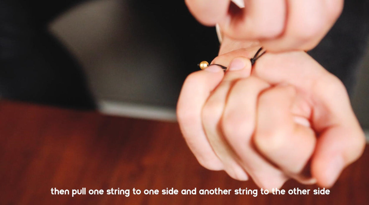 Tips for wearing drawstring bracelet