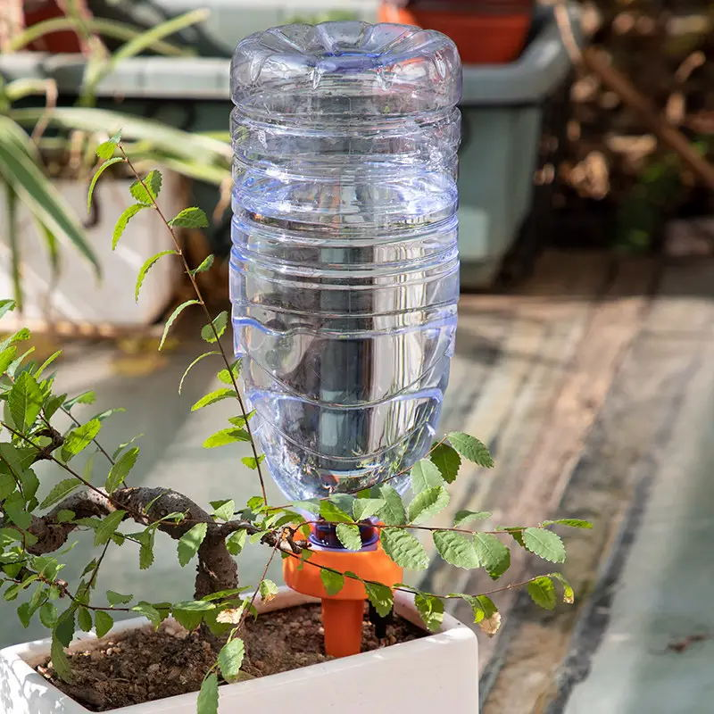 How to skillfully make an automatic flower watering artifact for gardening?