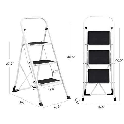 How many steps for step ladder are suitable for domestic use What do you know