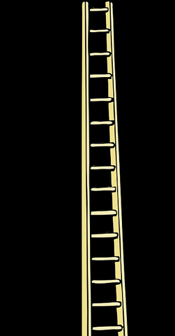 How could you use the ladder correctly and safely?