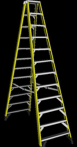 How could you use the ladder correctly and safely?