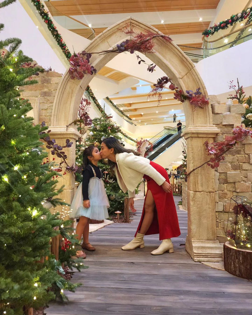 warm white ankle boots for holiday gifts