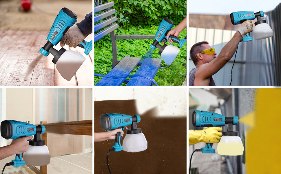 Use The Paint Sprayer