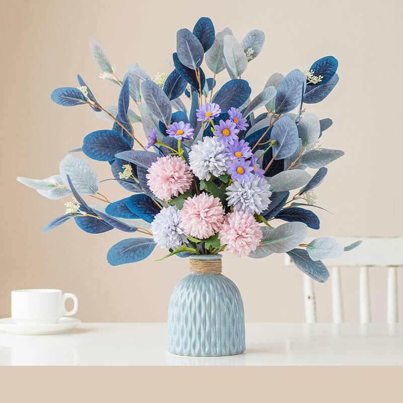 10 Easy Flower Arrangement Ideas With Artificial Pompon Mums MEAYOCOS