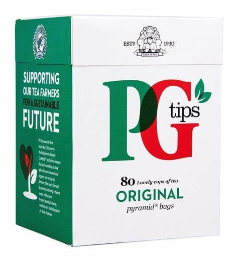 PG Tips 80 Teabags 232g