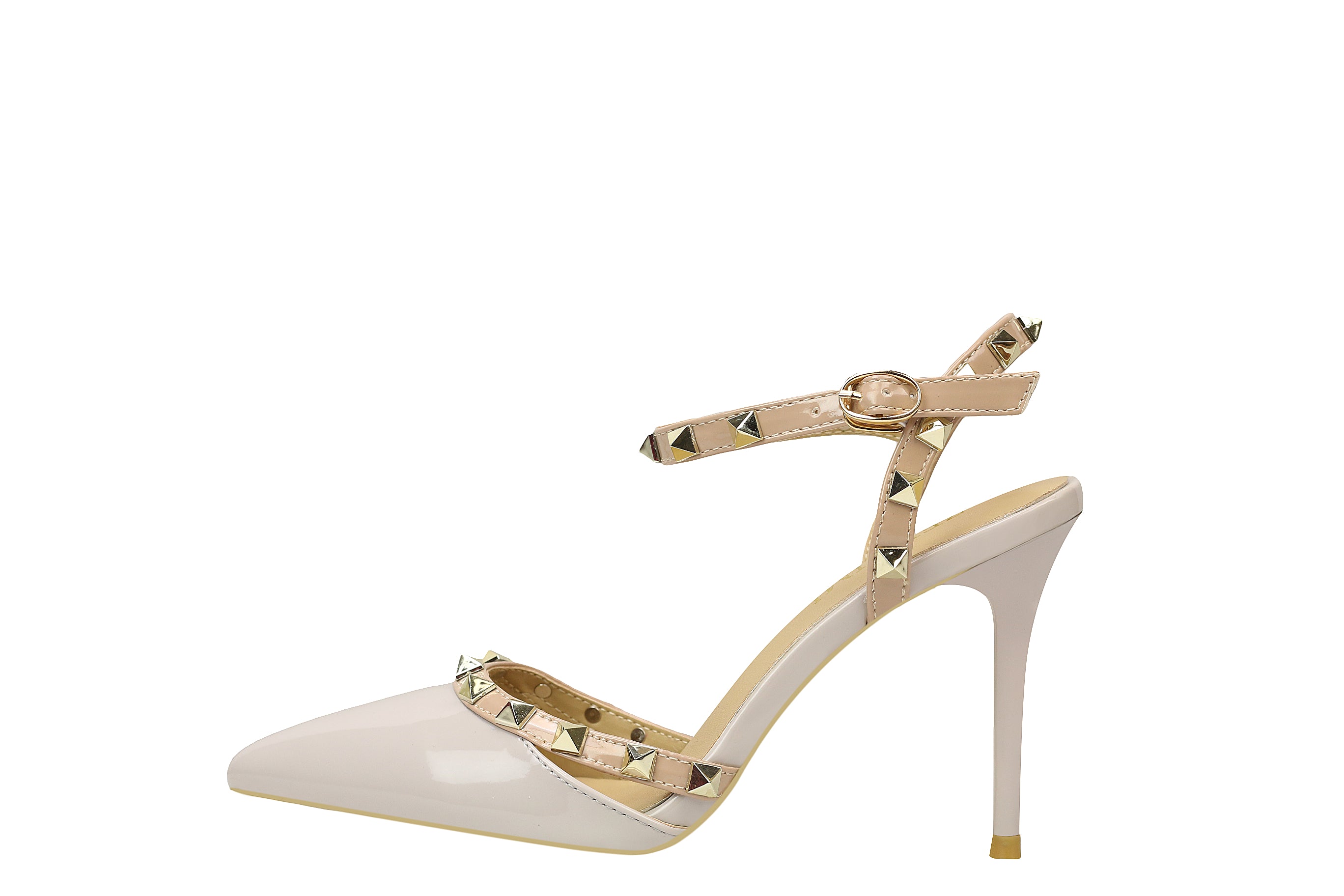 Begonia Elegant Rivets Pumps