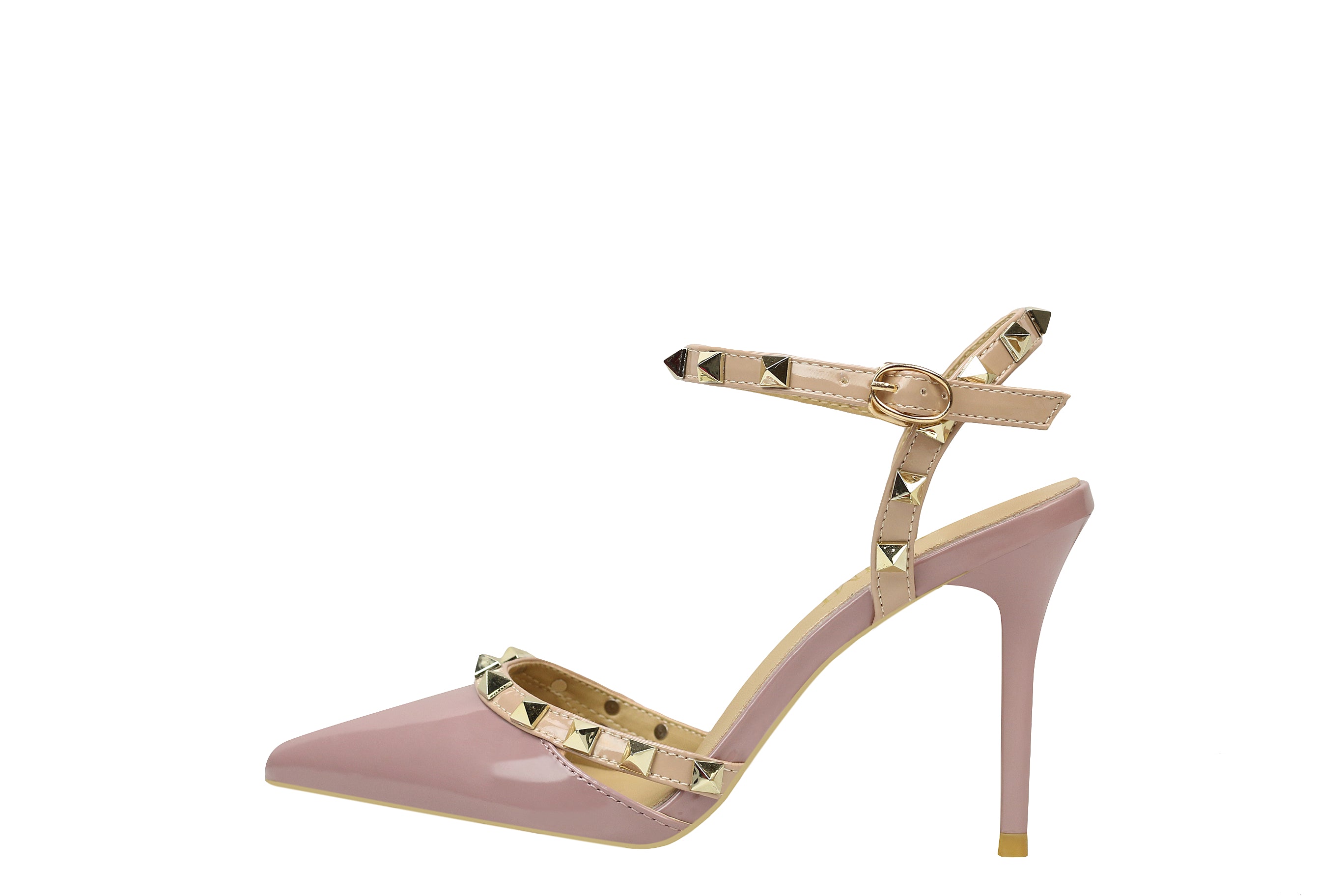 Begonia Elegant Rivets Pumps