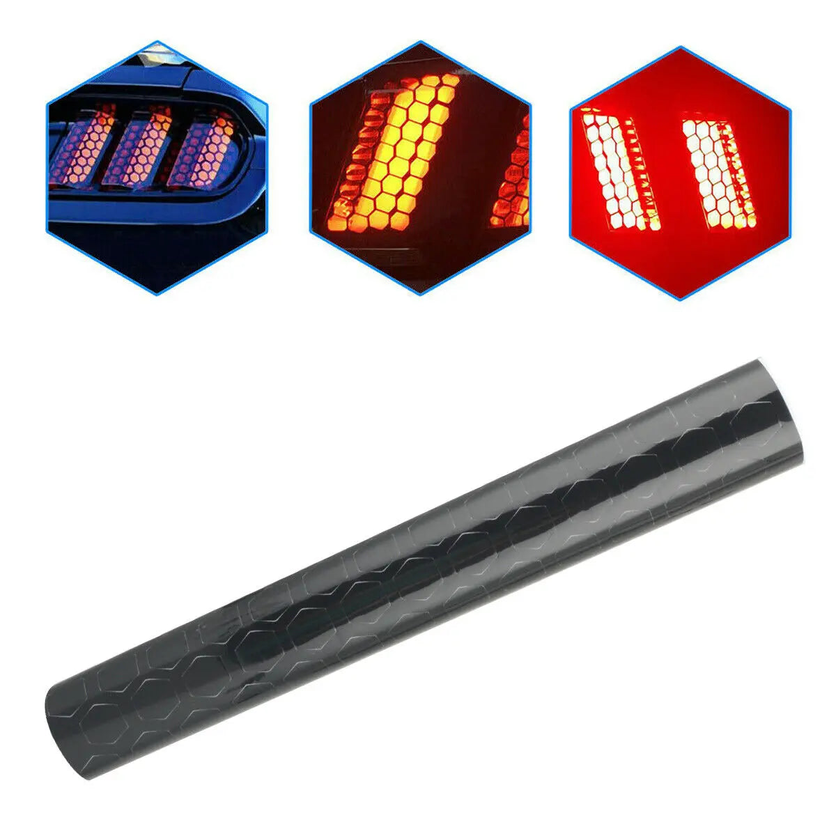 Honeycomb Sticker Taillight Lamp Cover