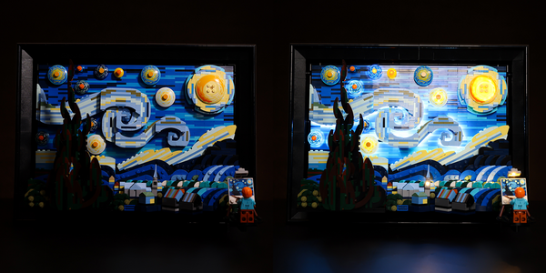 Vincent van Gogh - The Starry Night light kit