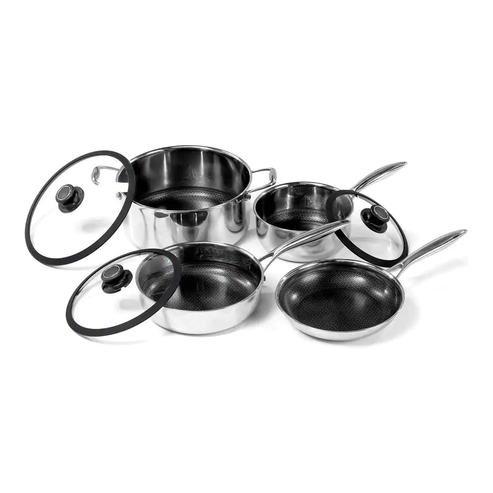 7-Piece Hybrid Quick Release Cookware Set