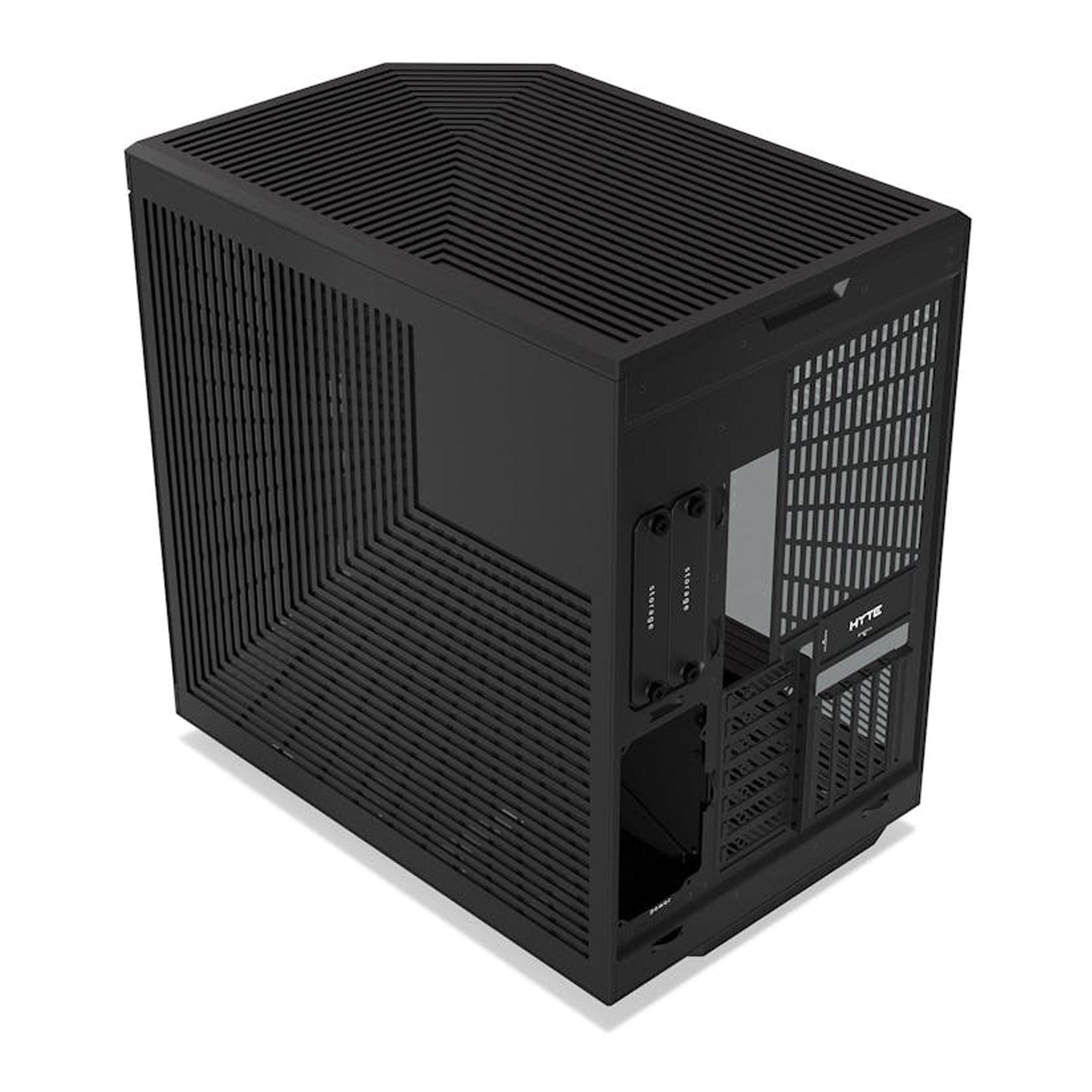 HYTE CS-HYTE-Y70-B Y70 Modern Aesthetic Dual Chamber Mid-Tower ATX Computer Gaming Case with PCIE 4.0 Riser Cable Included - Black