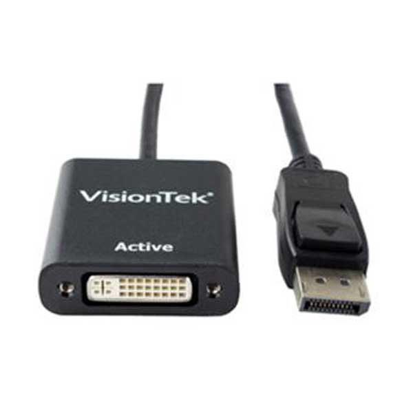 VisionTek Connect Series DisplayPort to SL-DVI Active Adapter