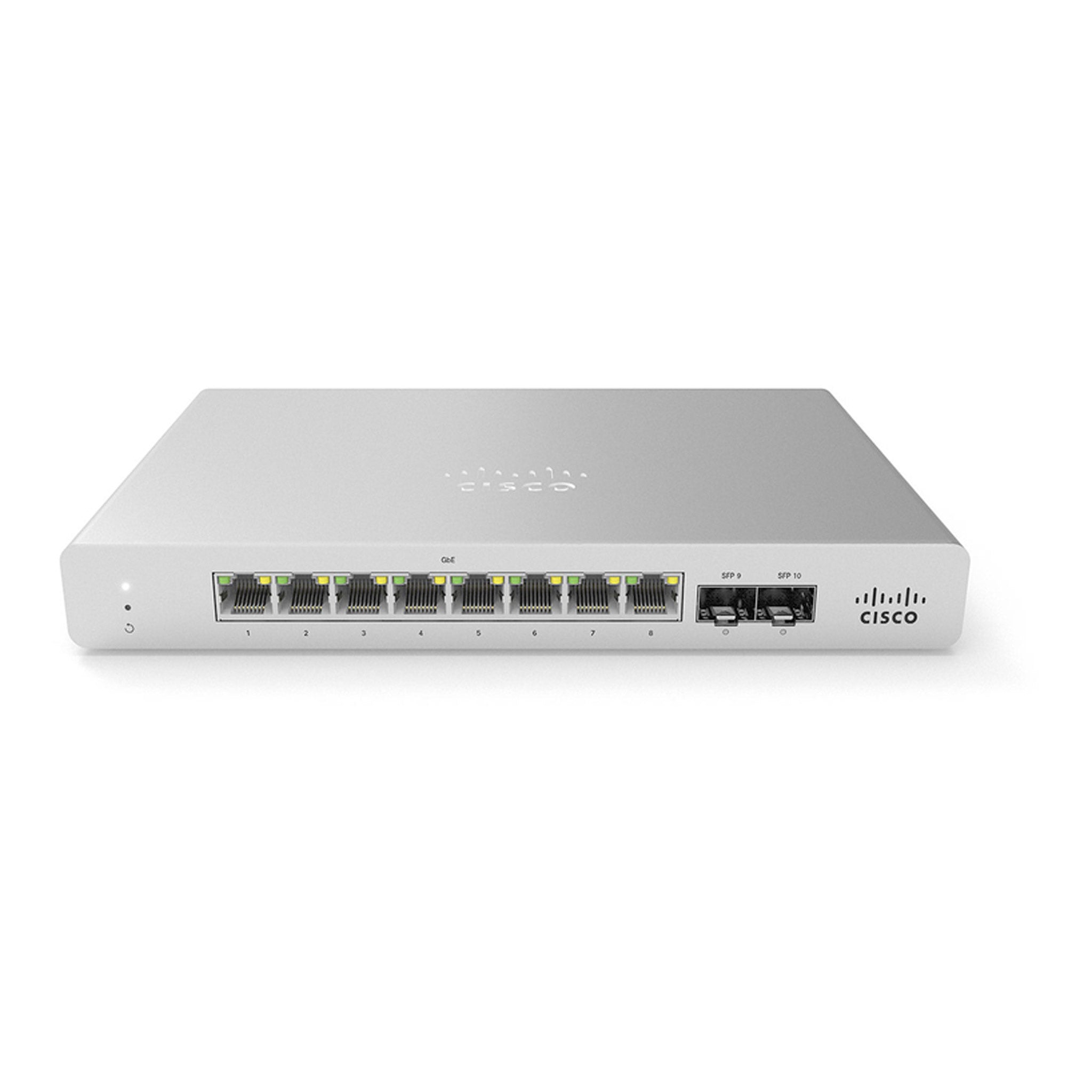 Meraki MS120-8-HW 8-Port L2 Cloud Managed Gigabit Switch