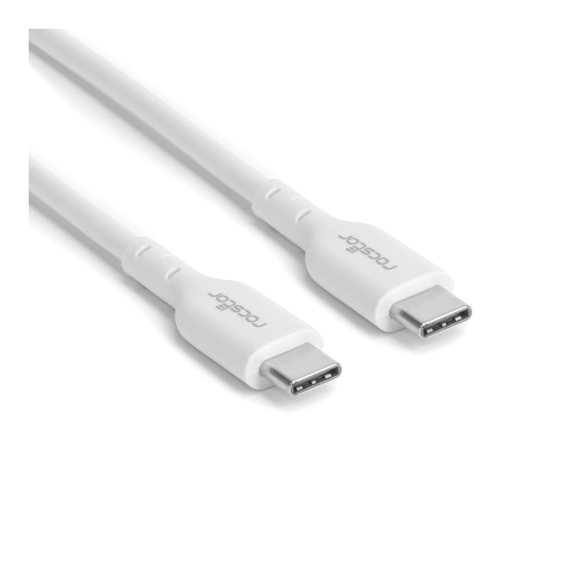 Rocstor Y10C499-W1 6.5ft USB3.1 Power Delivery USB-C Charge and Sync Cable