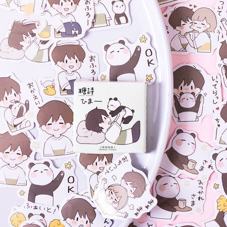 Panda Friend - Kawaii Stickers