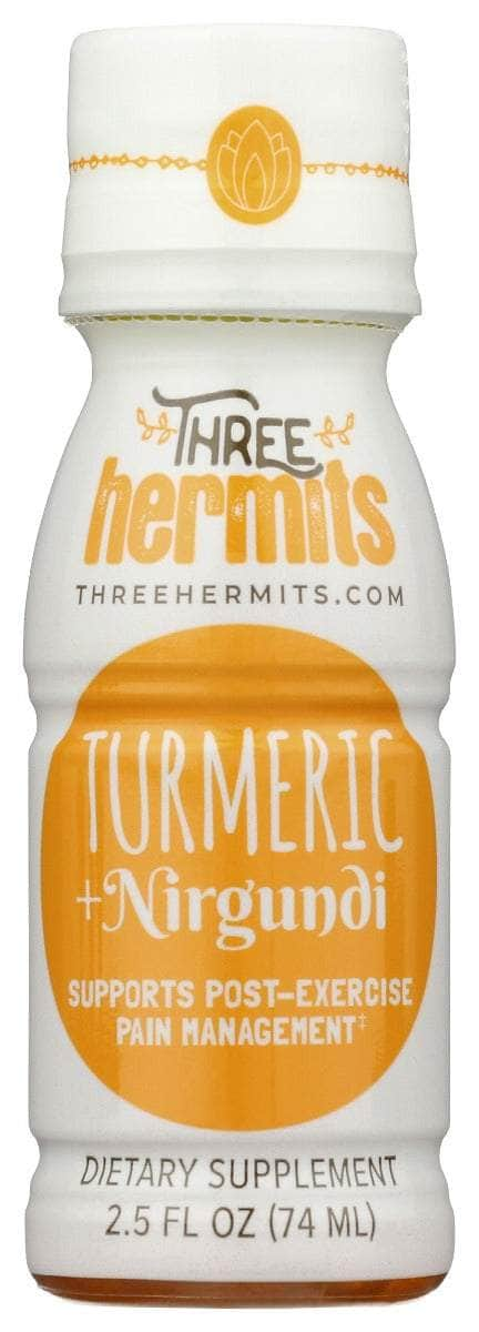 THREE HERMITS Shot Turmeric Nirgundi, 2.5 fo
 | Pack of 12