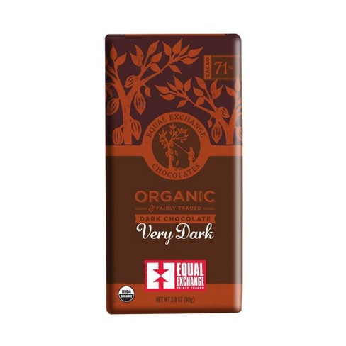 Equal Exchange, Organic Dark Chocolate, Very Dark, 2.8 oz
 | Pack of 12