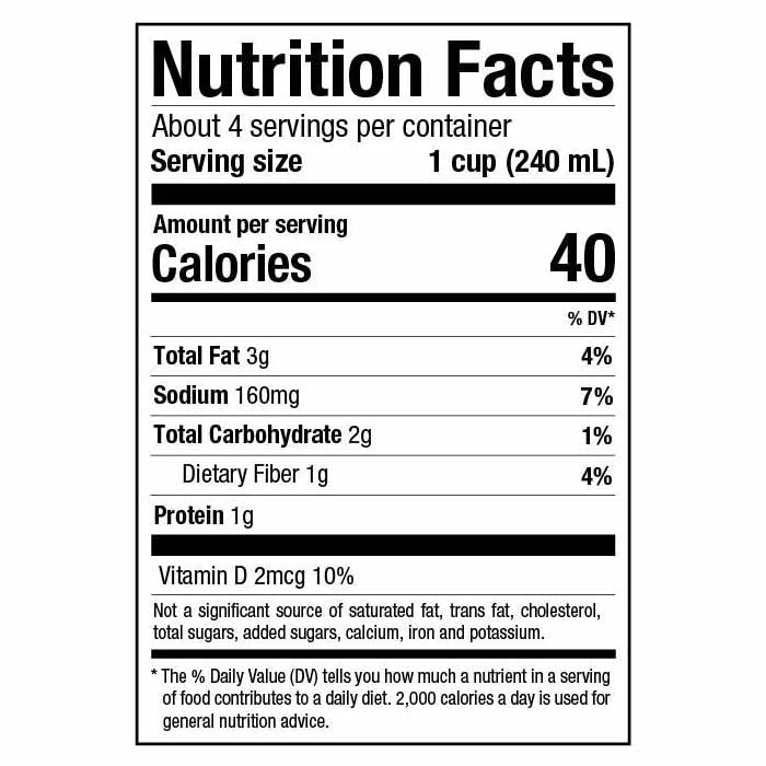 Pacific Foods - Organic Almond Beverage - Unsweetened Vanilla 32 fl oz