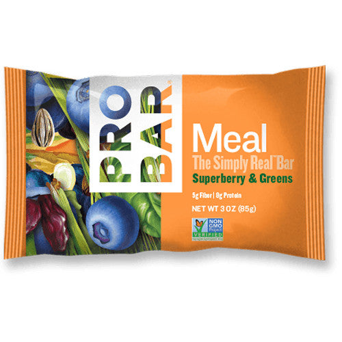 Probar Meal Superberry Greens Bar 3 Oz
 | Pack of 12