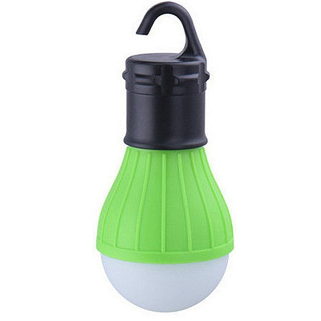 Portable Camping Equipment Outdoor Hanging 3 LED Camping Lantern Soft Light LED Camp Lights Bulb Lamp for Camping Tent Fishing