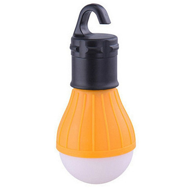 Portable Camping Equipment Outdoor Hanging 3 LED Camping Lantern Soft Light LED Camp Lights Bulb Lamp for Camping Tent Fishing