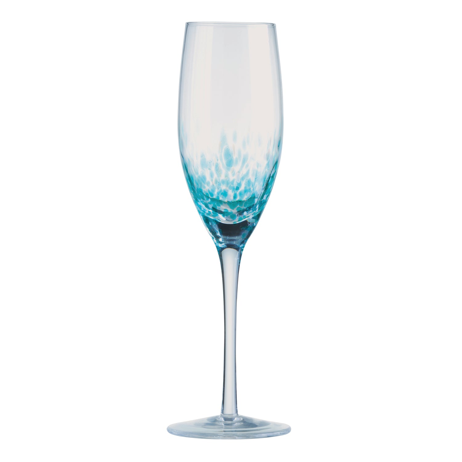 Anton Studio Designs Speckle Champagne Flutes, Set of 4