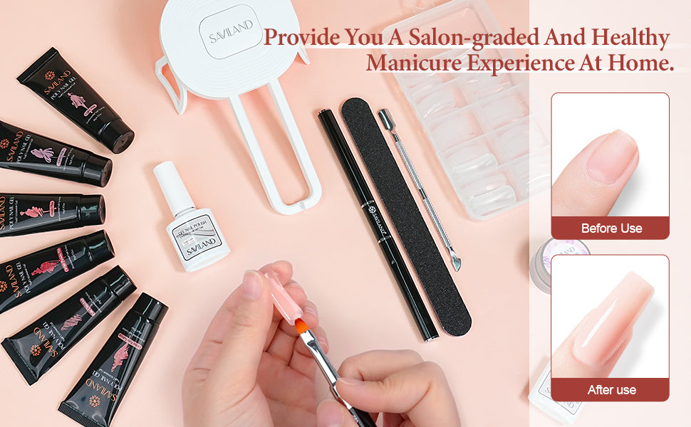 Poly Extension Gel Nail Kit for Beginners