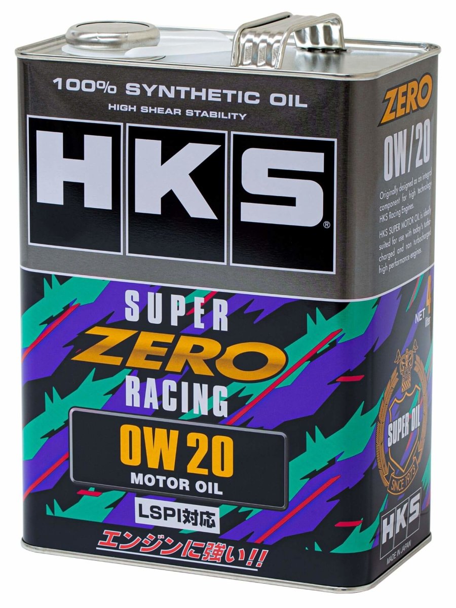 HKS 0W-20 Super Zero Racing Oil 4L Can