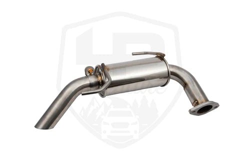 Lachute Performance Stainless Steel Muffled Axle Back w/ Slash Cut Tip 2010-2019 Outback 2.5L