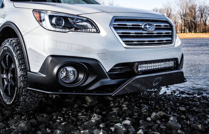 LP Aventure Small Bumper Guard Front Bumper Aesthetic Plate Add On 2015-2019 Outback / 2014-2018 Forester XT