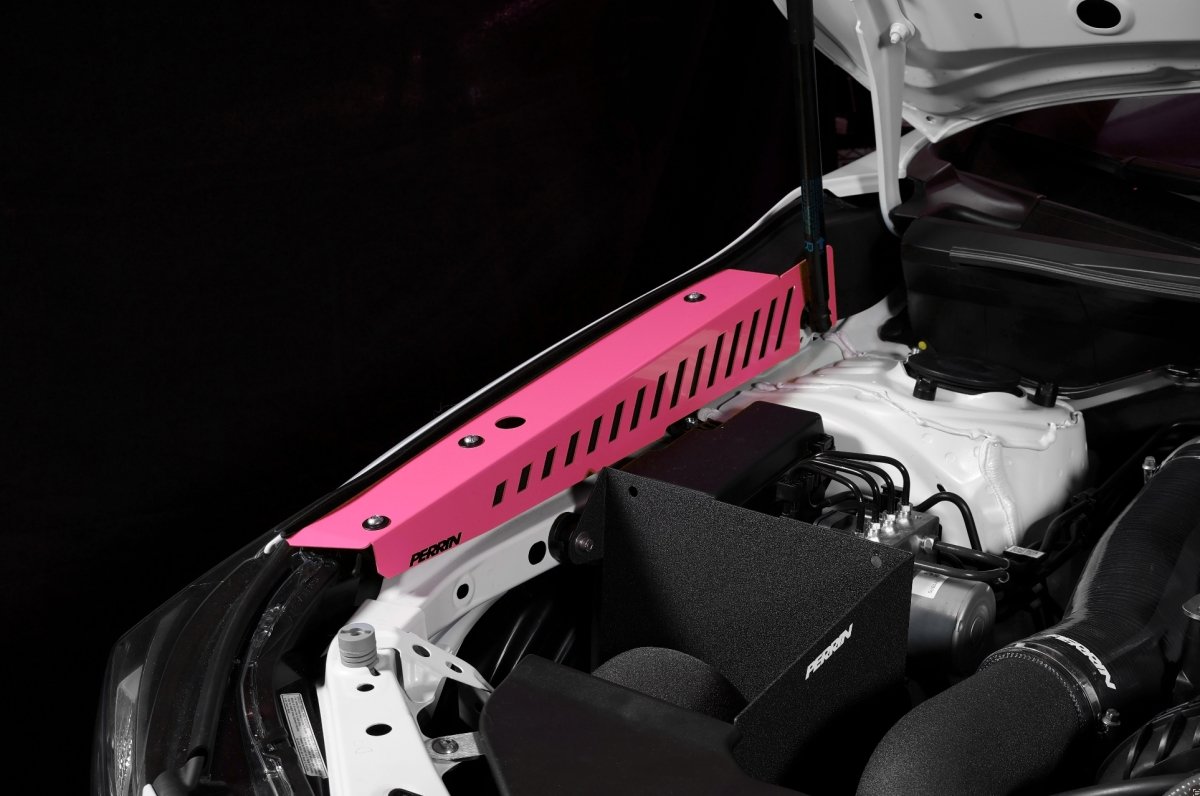 Perrin Fender Shroud Kit Hyper Pink 2022-2023 WRX