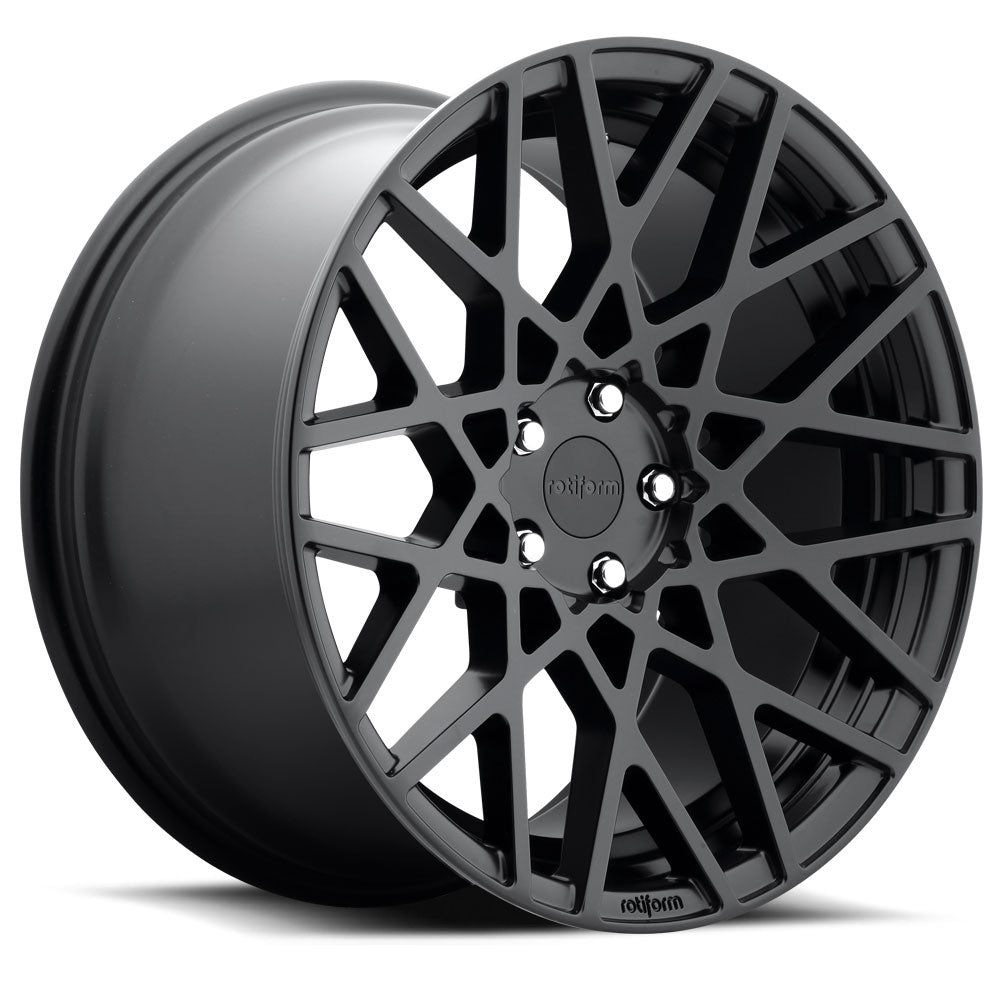 Rotiform BLQ Matte Black 18x8.5 5x100 +35