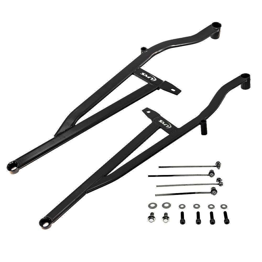 SMY Center Floor Power Brace Kit Wrinkle Black 2008-2021 WRX / 2008-2021 STI