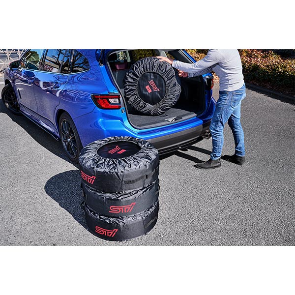 Subaru JDM STI Tire Cover Set