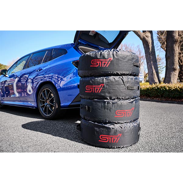 Subaru JDM STI Tire Cover Set