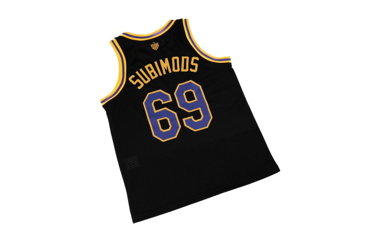 Subimods Official Sports Series Basketball Jersey Black w/ Purple and Gold Accents