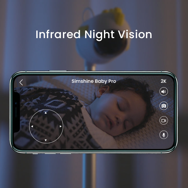 Simshine Baby Pro 2k 5g Smart Baby Monitor Simshine Baby Pro 2k 5g Smart Baby Monitor